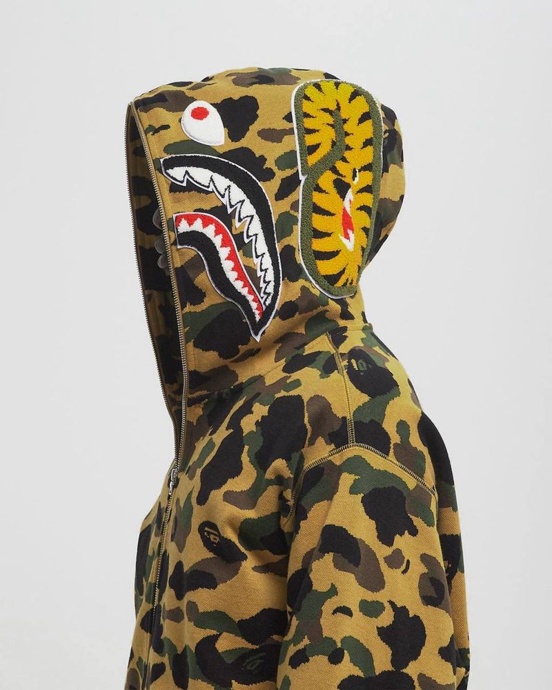Зип худи Bape Shark (зипка бейп)