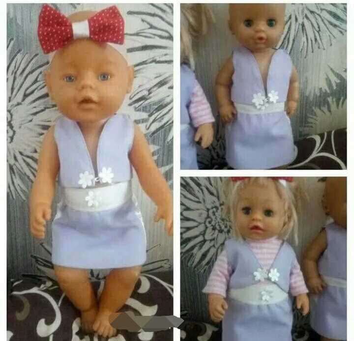 Новий комбінезон спортивний костюм для ляльки пупс Вейбі борн