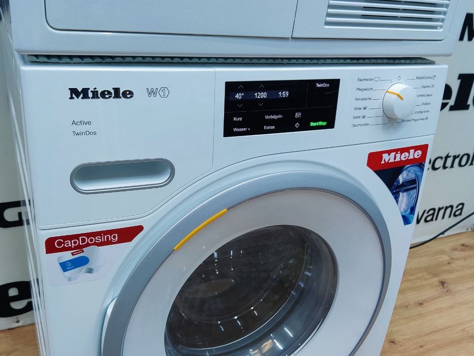 Комплект Miele™. Стиральная машина+Сушильная. Wi-Fi. Прозрачные люки.