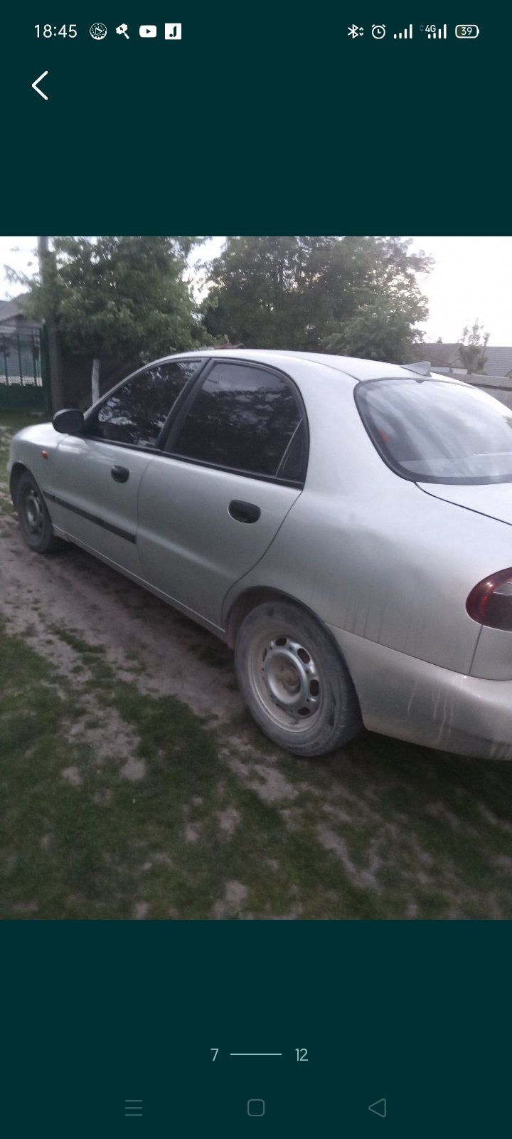 Авто Daewoo lanos 1.5 бензин 2005 року
