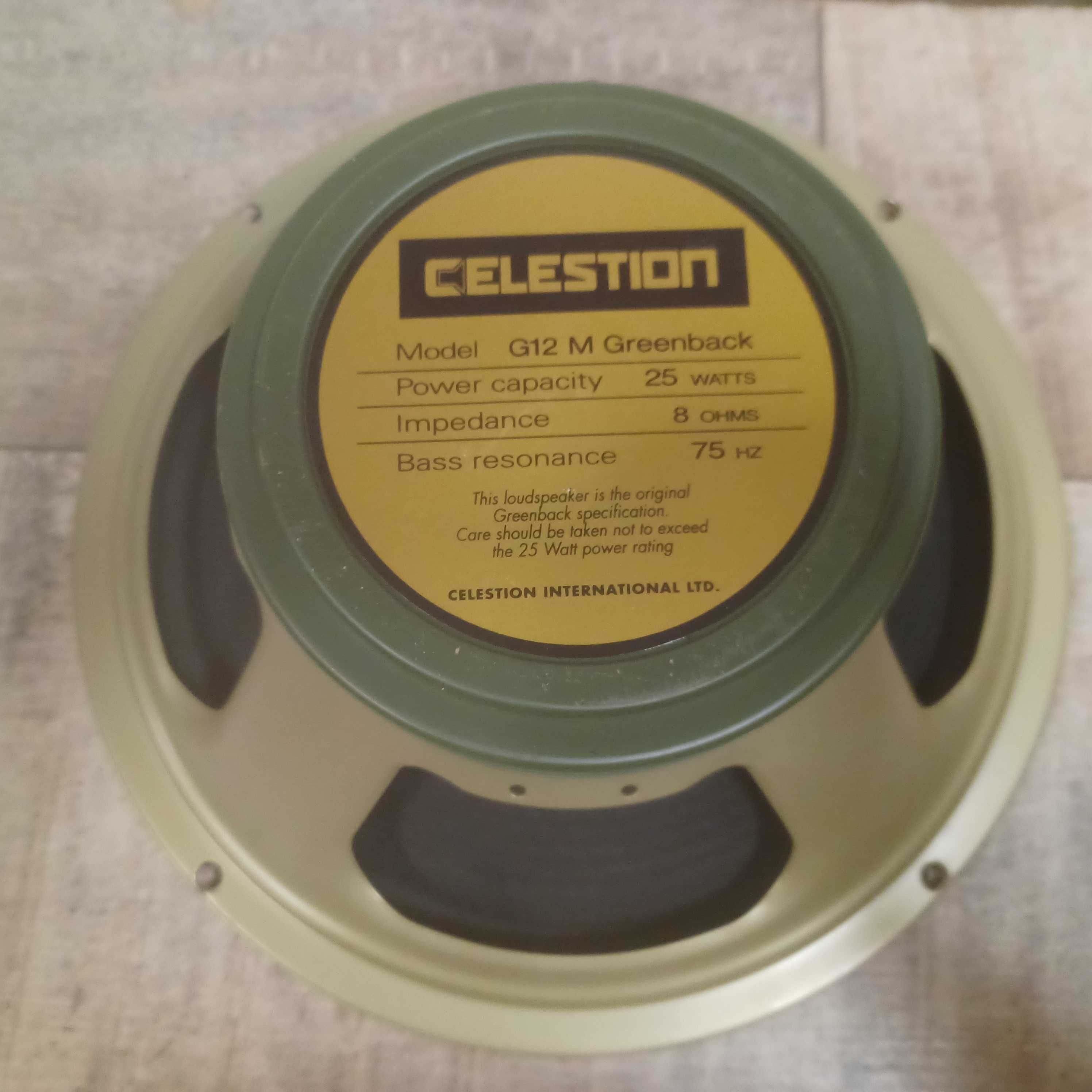 Celestion G12M Greenback głośnik gitarowy 12"