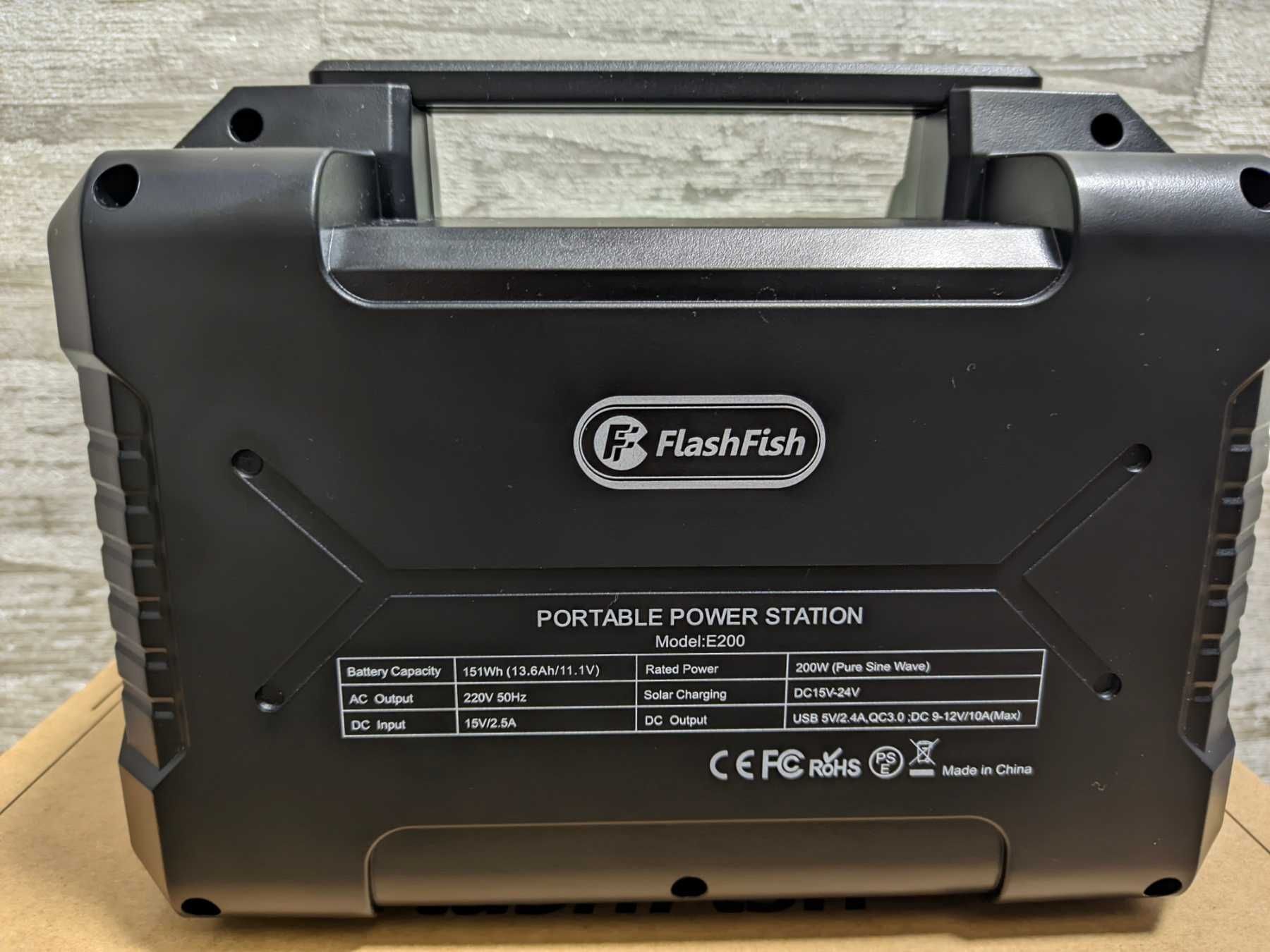 Зарядна станція Powerbank Flashfish E200 наявні 1шт