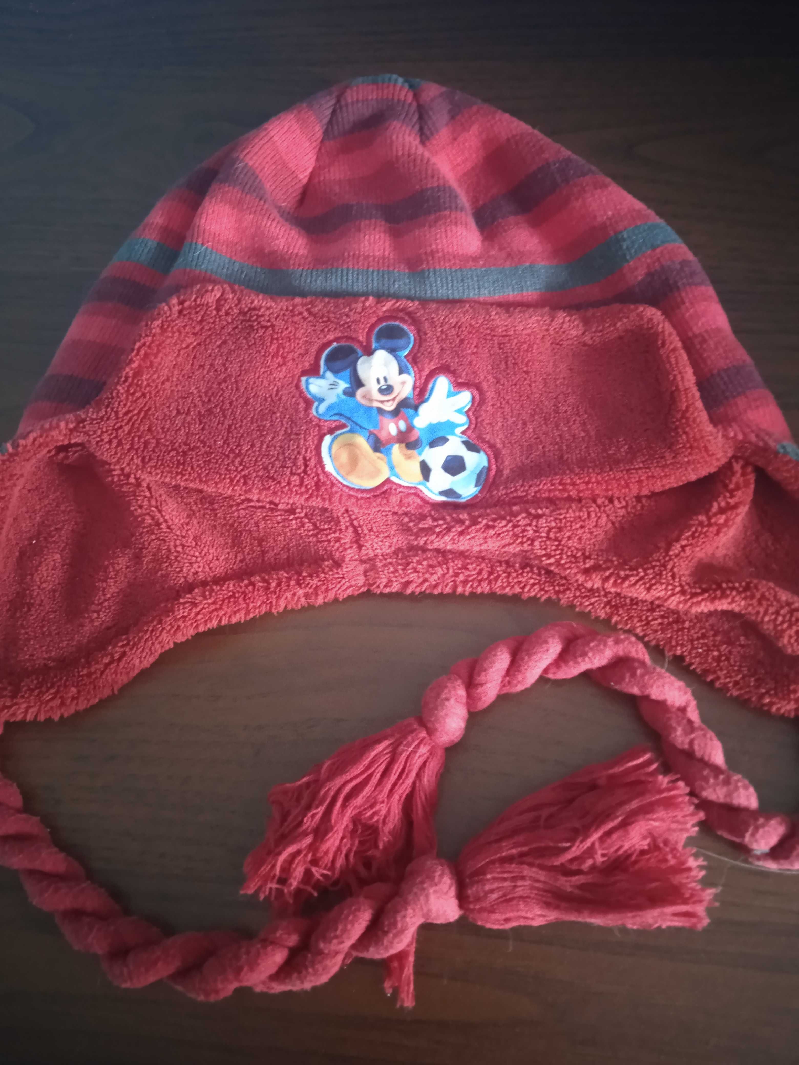 Zimowa czapka dziecięca Mickey mouse