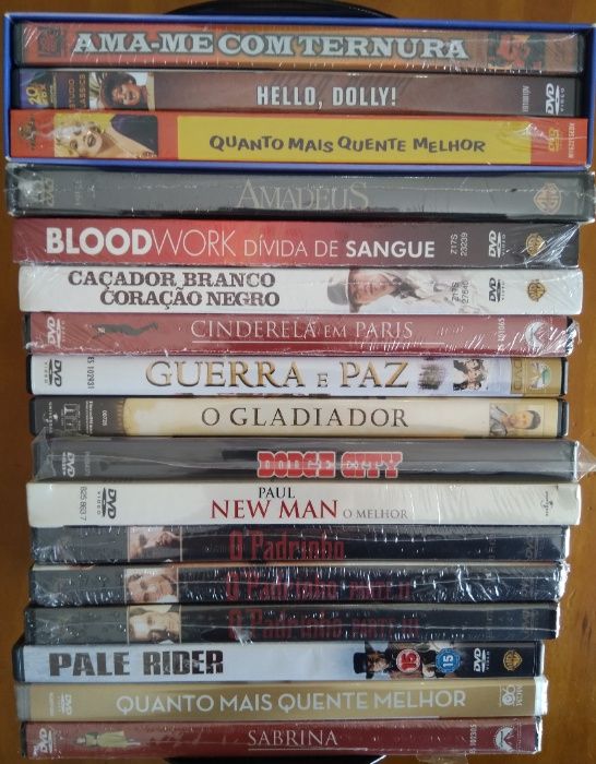 Lote DVDs Clássicos