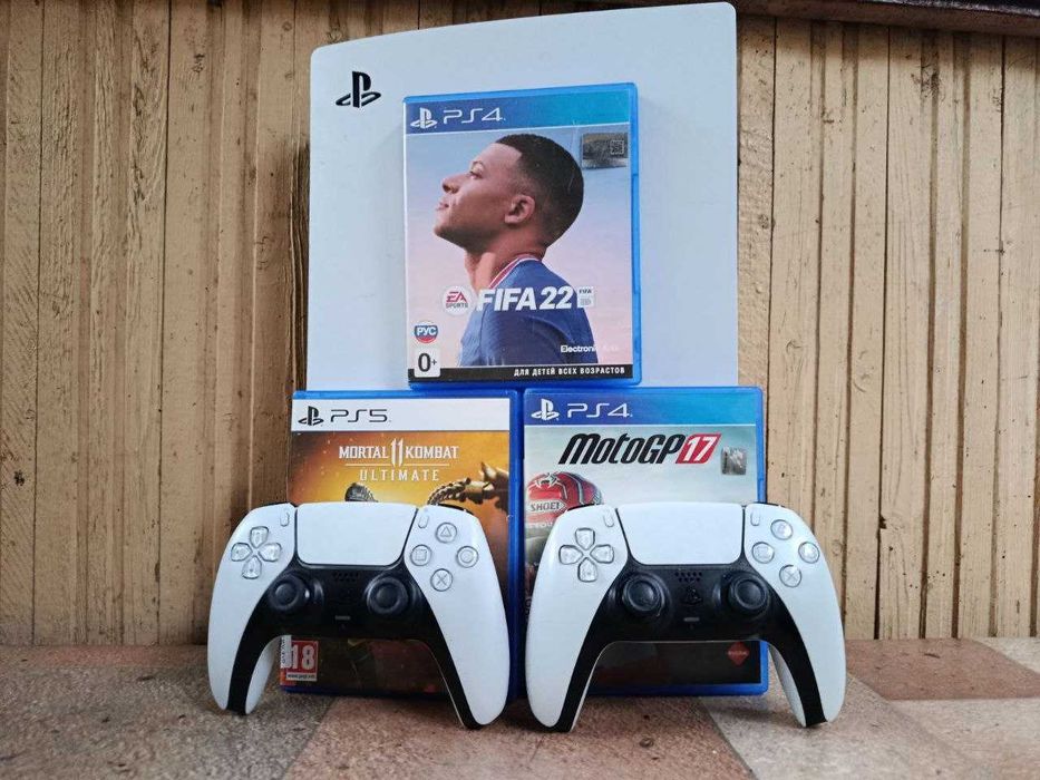Sony PlayStation 5 670gb с дисками и аккаунтами!