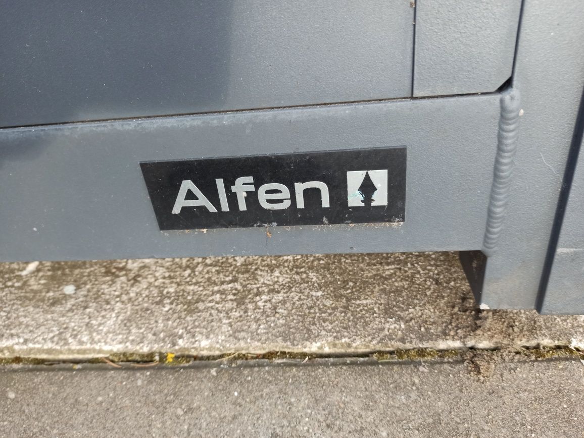 Brama Alfen nowa nigdy nie założona nowoczesna aluminiowa furtka słupy