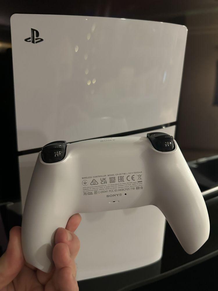 Идеал Playstation PS5 Slim Blu-Ray Игровая Консоль Плейстейшн 5 Слим