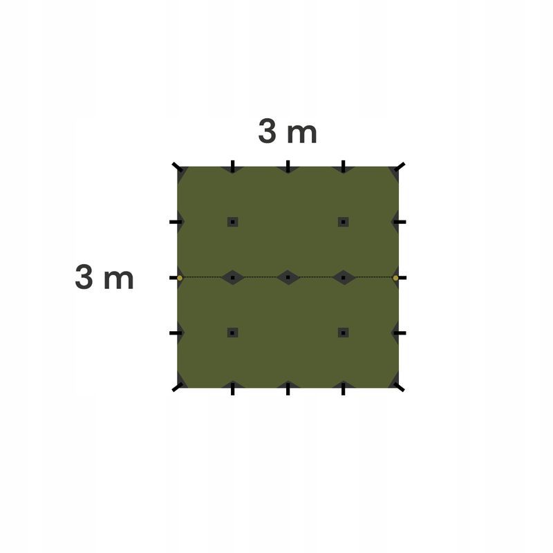 Fjord Nansen Ork 3x3 Namiot Zadaszenie Płachta
