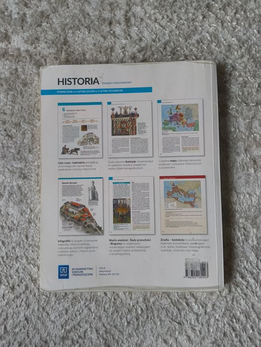 Podręczniki do historii 1, 2 i 3