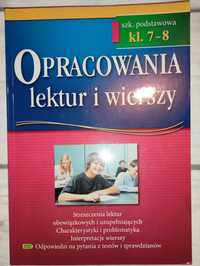 Opracowania lektur i wierszy 7-8 klasa