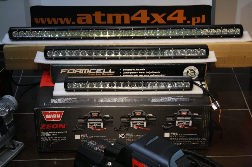 Wyciągarka Titanium 8000 3,6T.lina syntetyczna ATM4X4 gw.f.vat sklep