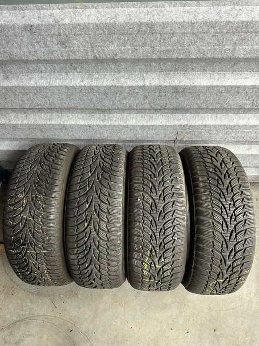 4x opony zimowe 215/60R16 Nokian WR D3 cena za komplet 7mm 2017