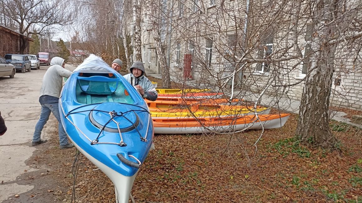 Байдарка каяк двухместный производство Кременчуг новая