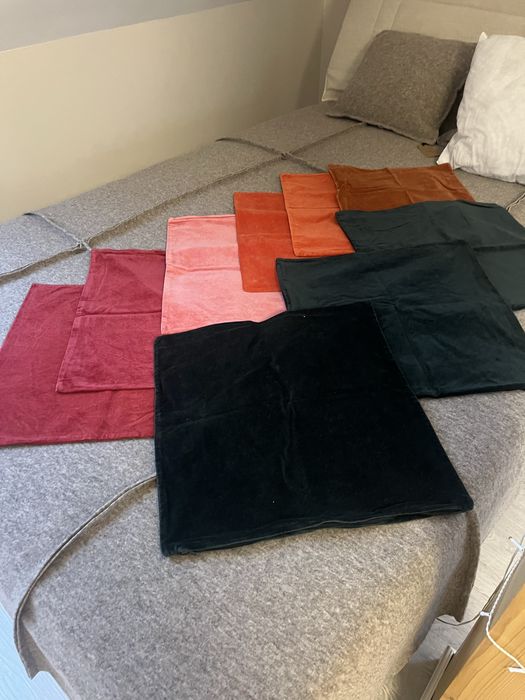 Ikea poszewka Sanela pomarańczowa 2szt 50x50