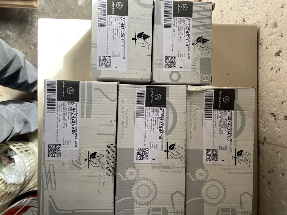 Мерседес тормозні колодки