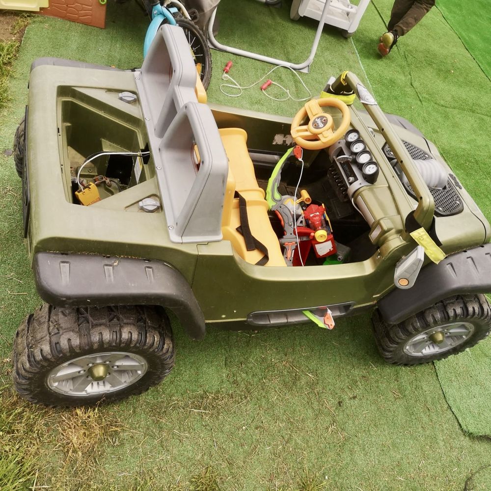 Jeep na akumulator dla dzieci
