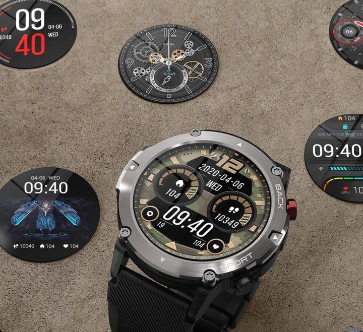 Cubot C21 Smartwatch Zegarek 5atm Puls Rozmowy Tel