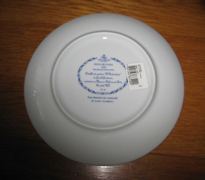 Prato Natal Vista Alegre 2006