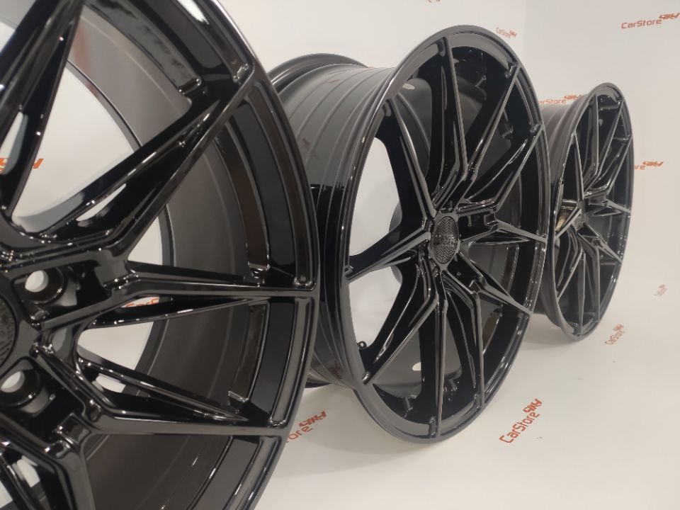 Jantes Haxer HX036 19 x 8.5 et40 5x112 66.6 Preto Brilhante