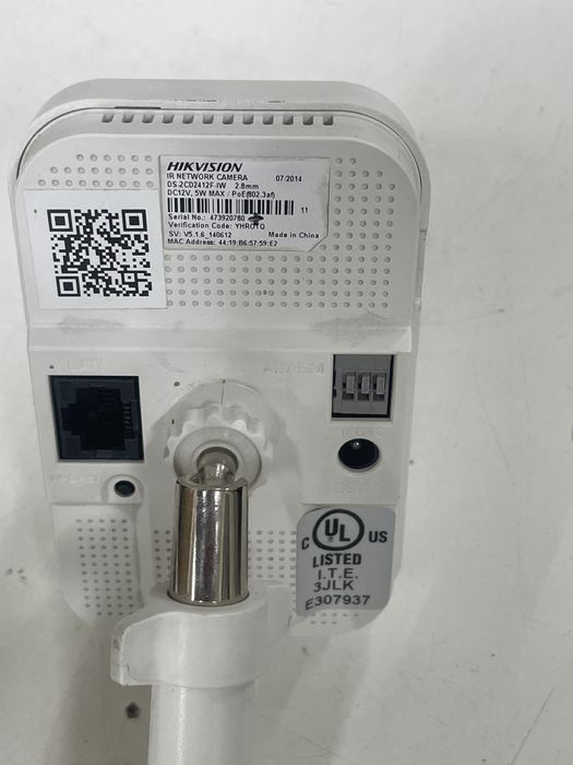 Камера Hikvision POE/NO POE без інжектора