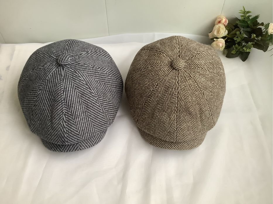 Чоловіча Кепка восьмиклинка  хуліганка шерсть