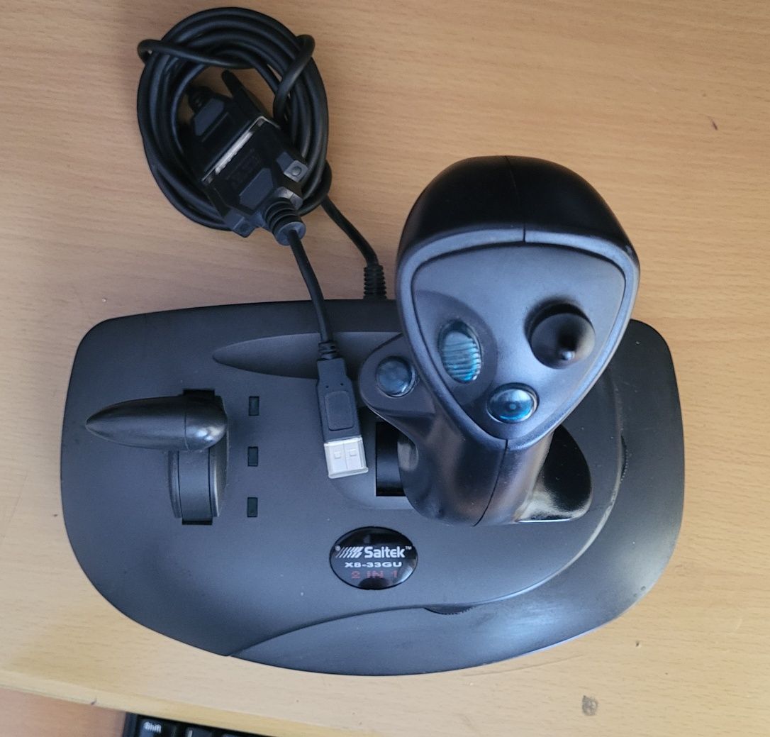 Джойстик Saitek X8-33GU 2in1