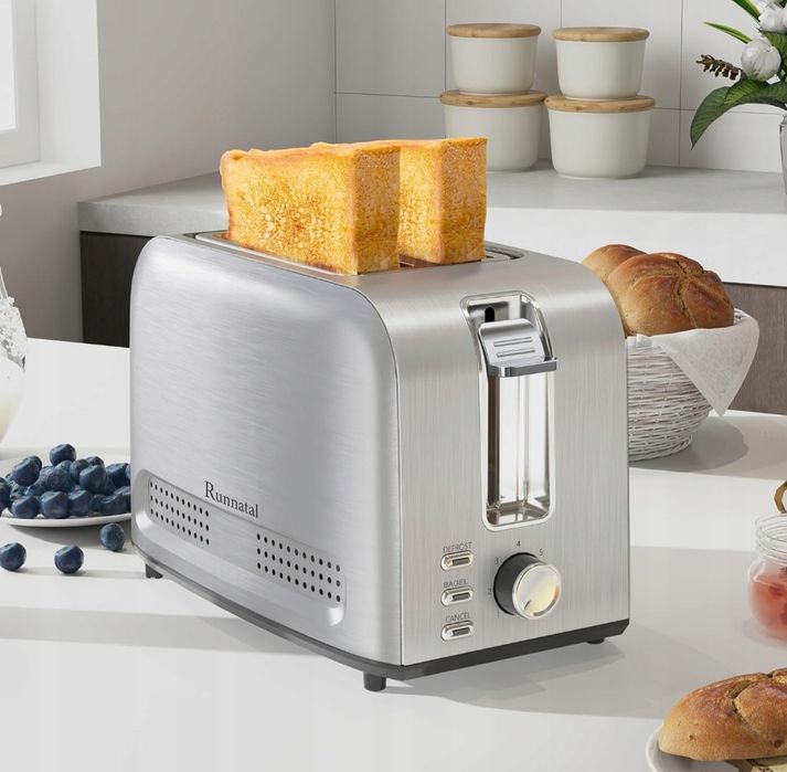 RUNNATAL TA01201-GS 800W Toster Opiekacz do kanapek
