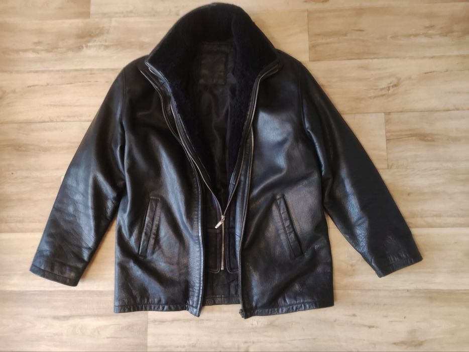 Кожаная куртка,кожанка весна,зима,шкіряна чоловіча курточка