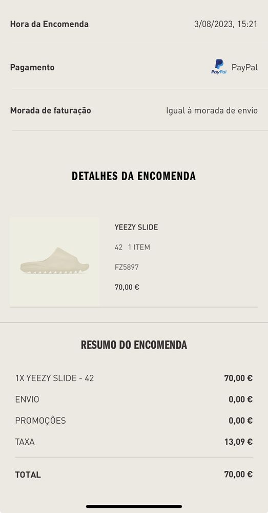 Adidas yeezy slide bone 42