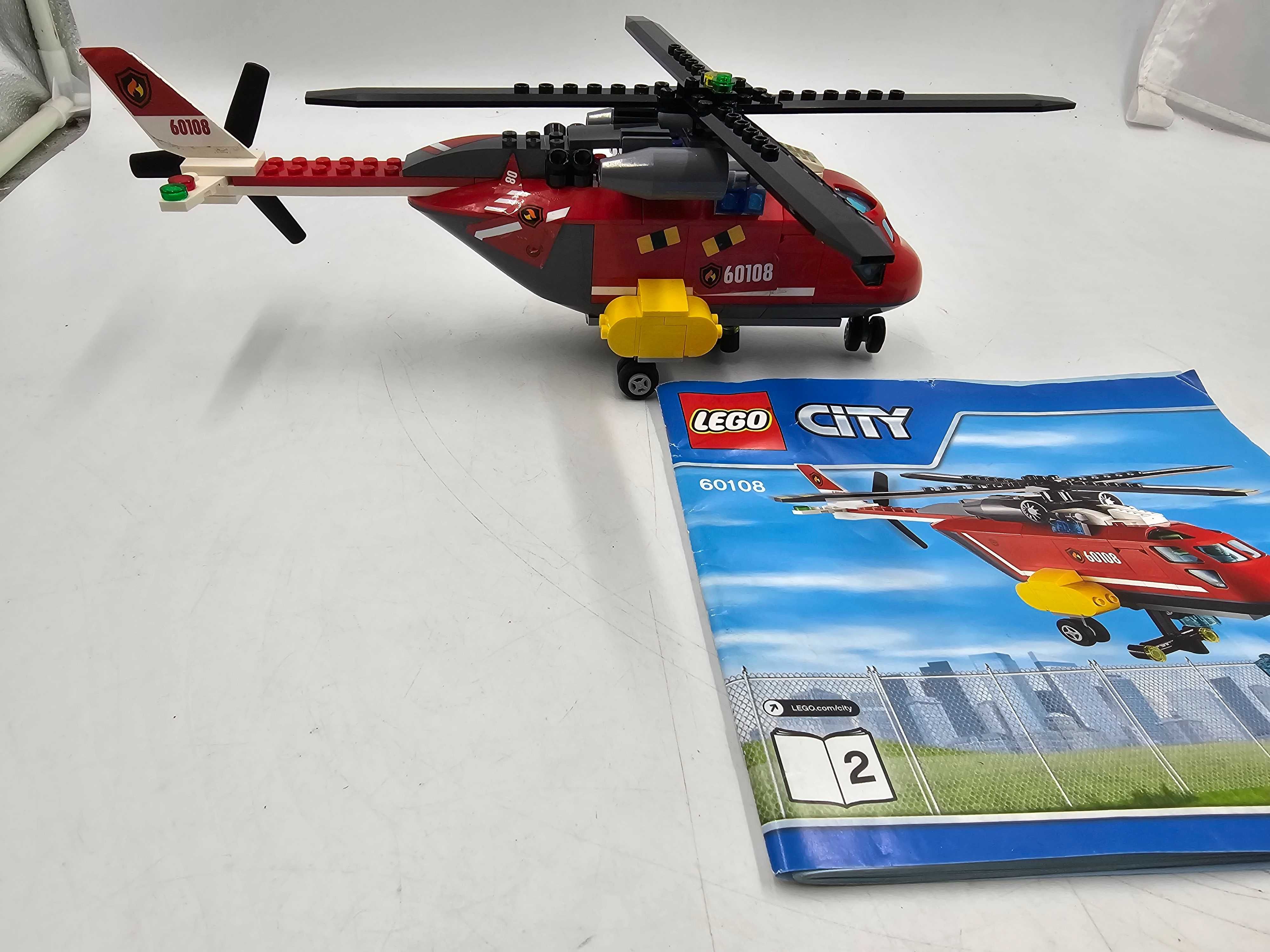 Lego City 60108 Helikopter strażacki