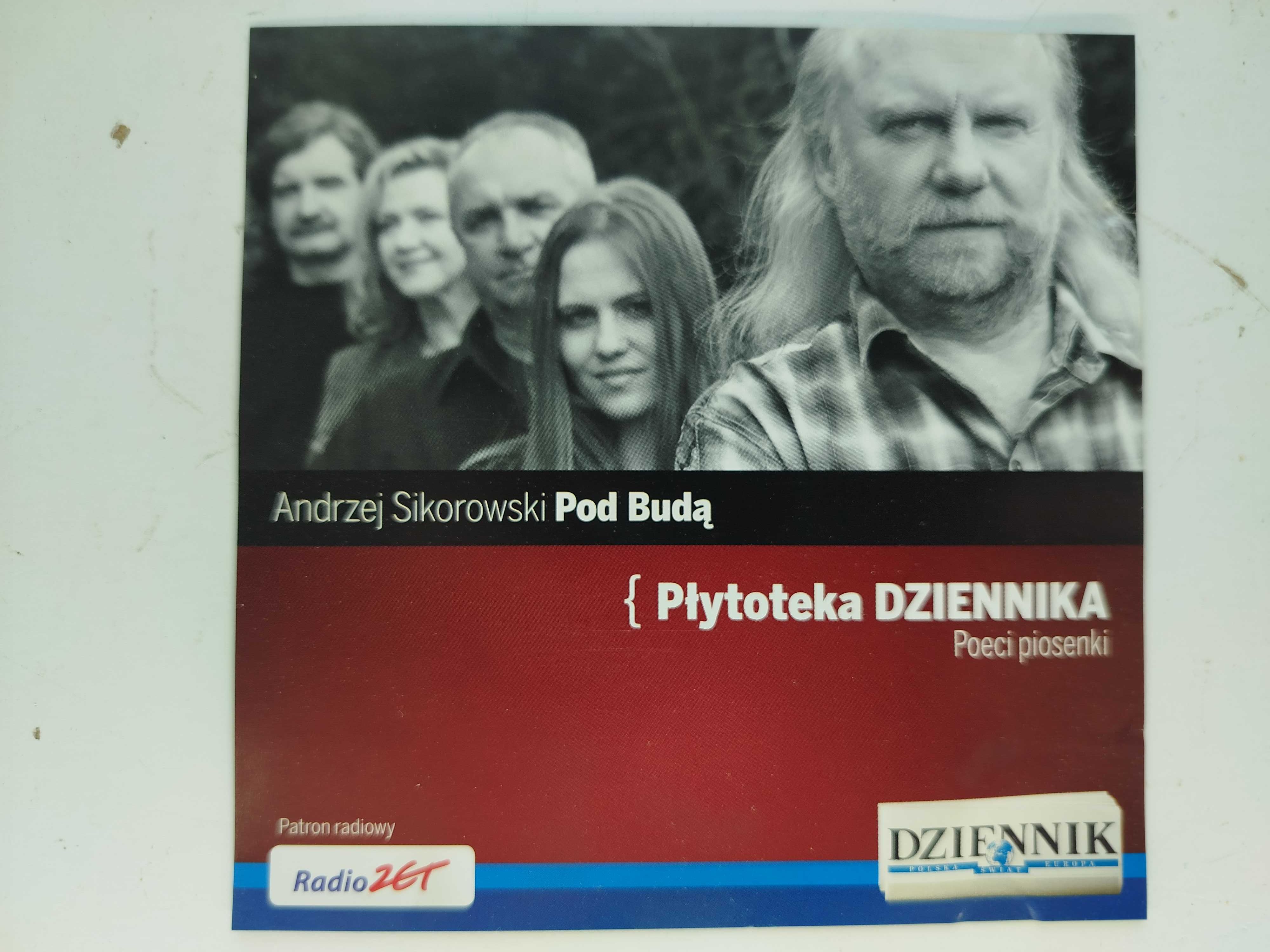 Pod Budą Płytoteka Dziennika Andrzej Sikorowski Poeci piosenki CD