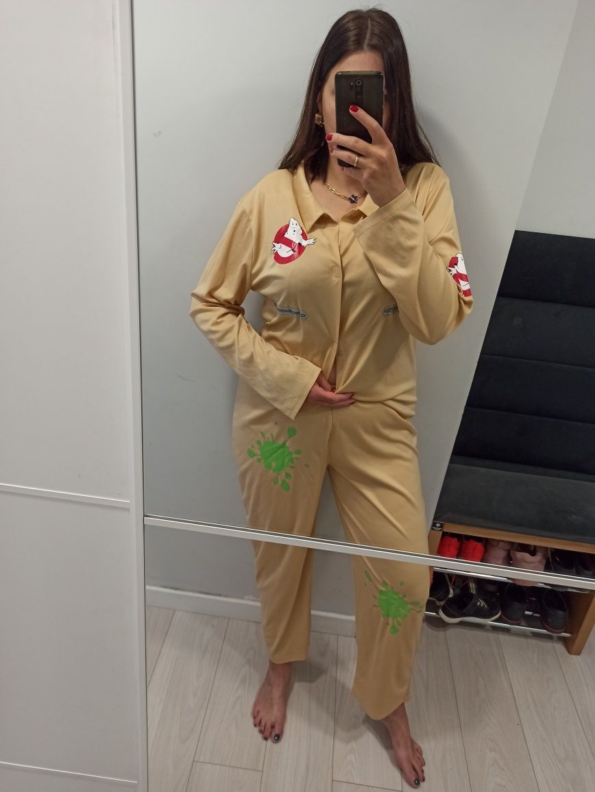 Kombinezon Ghostbusters pogromcy duchów Unisex XL 
Z metki xl ale możn