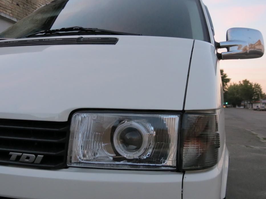 Фара VW Transporter T4,Линзы в фару Транспортер Т4,