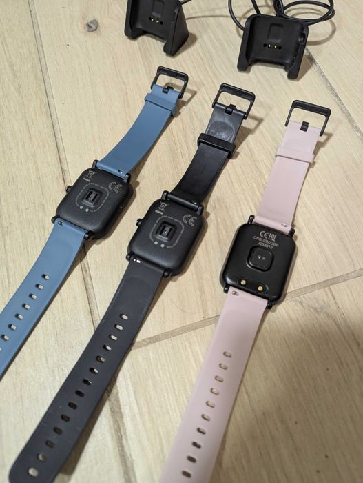 Смарт годинник лот Xiaomi Amazfit Bip та Canyon CNS-72BB