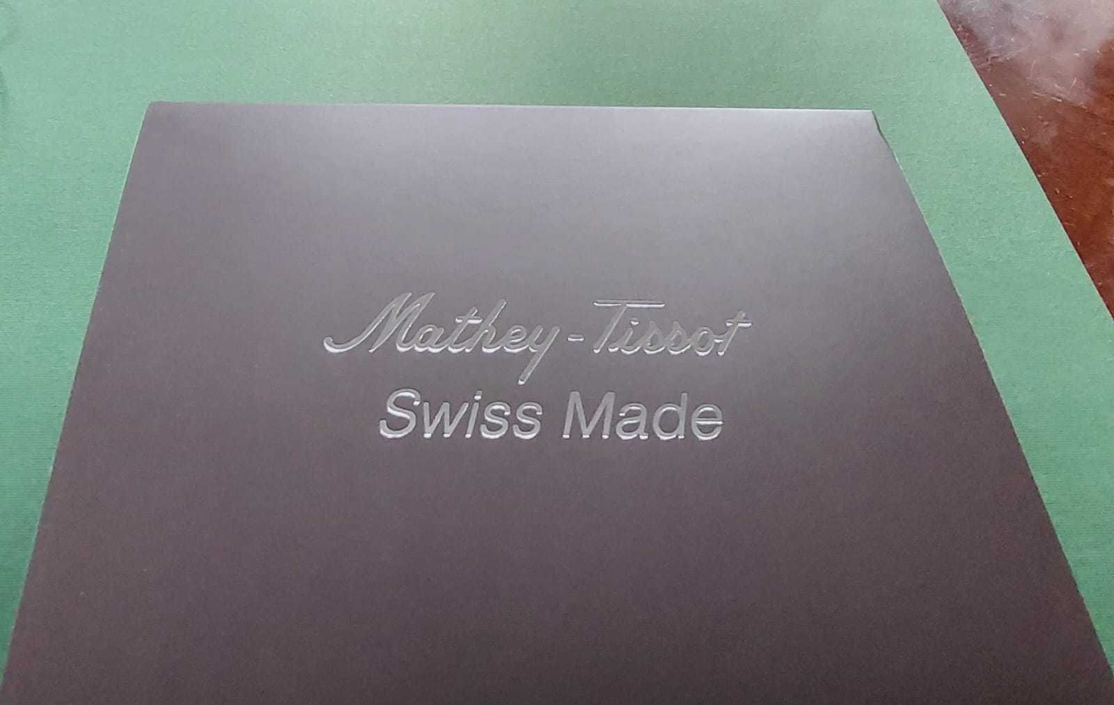 New Mathey Tissot - Automático - City Men 2019 - NOVO