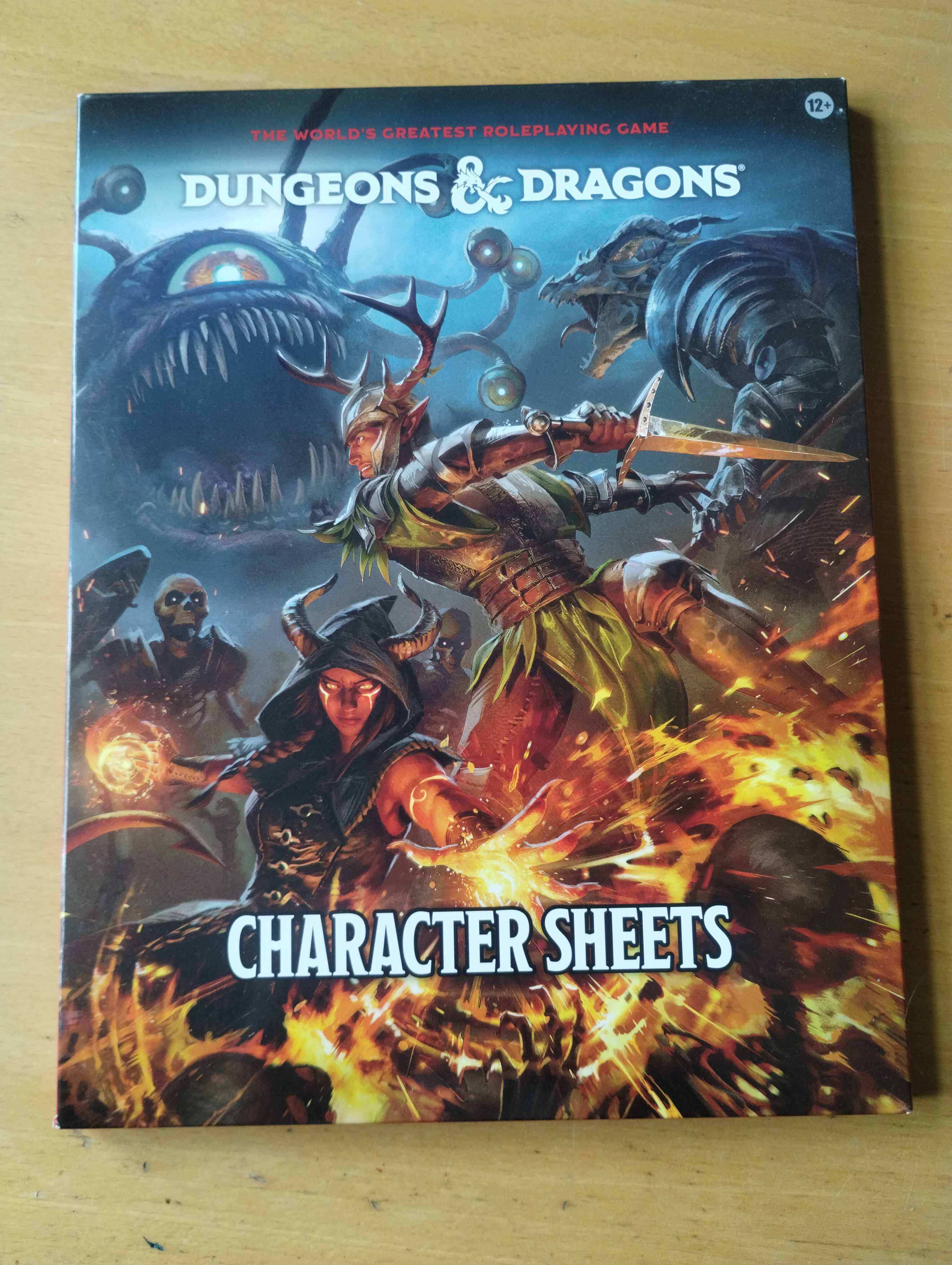 Dungeons and Dragons - Character Sheets