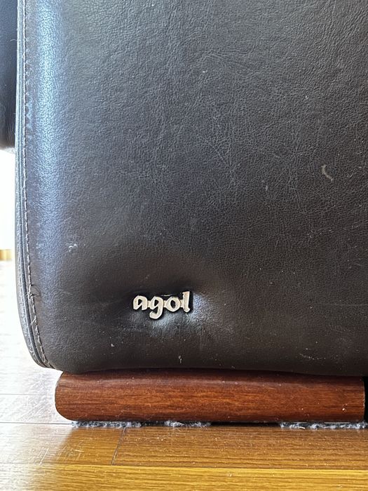 Sofás de pele - conjunto