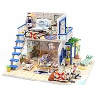 Конструктор комната в миниатюре "Дом у моря" для ручной сборки