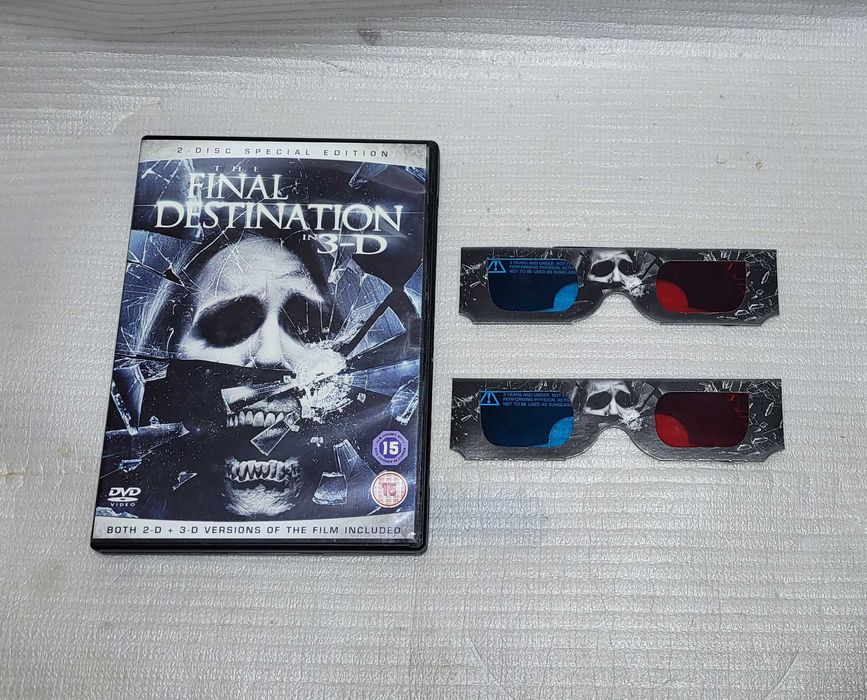DVD "Пункт назначения 4" 2хDVD (2D и 3D анаглиф) на Английском языке