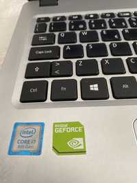 Acer i7 500GB SSD. 8 RAM Nvidia e Intel 620