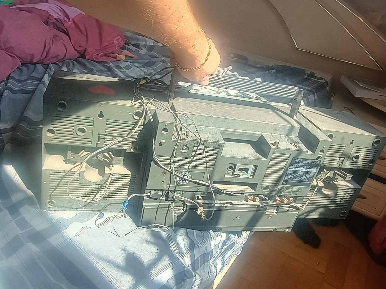 Магнітола Sharp GF-780 магнітофон як новий ВСЕ ПРАЦЮЄ