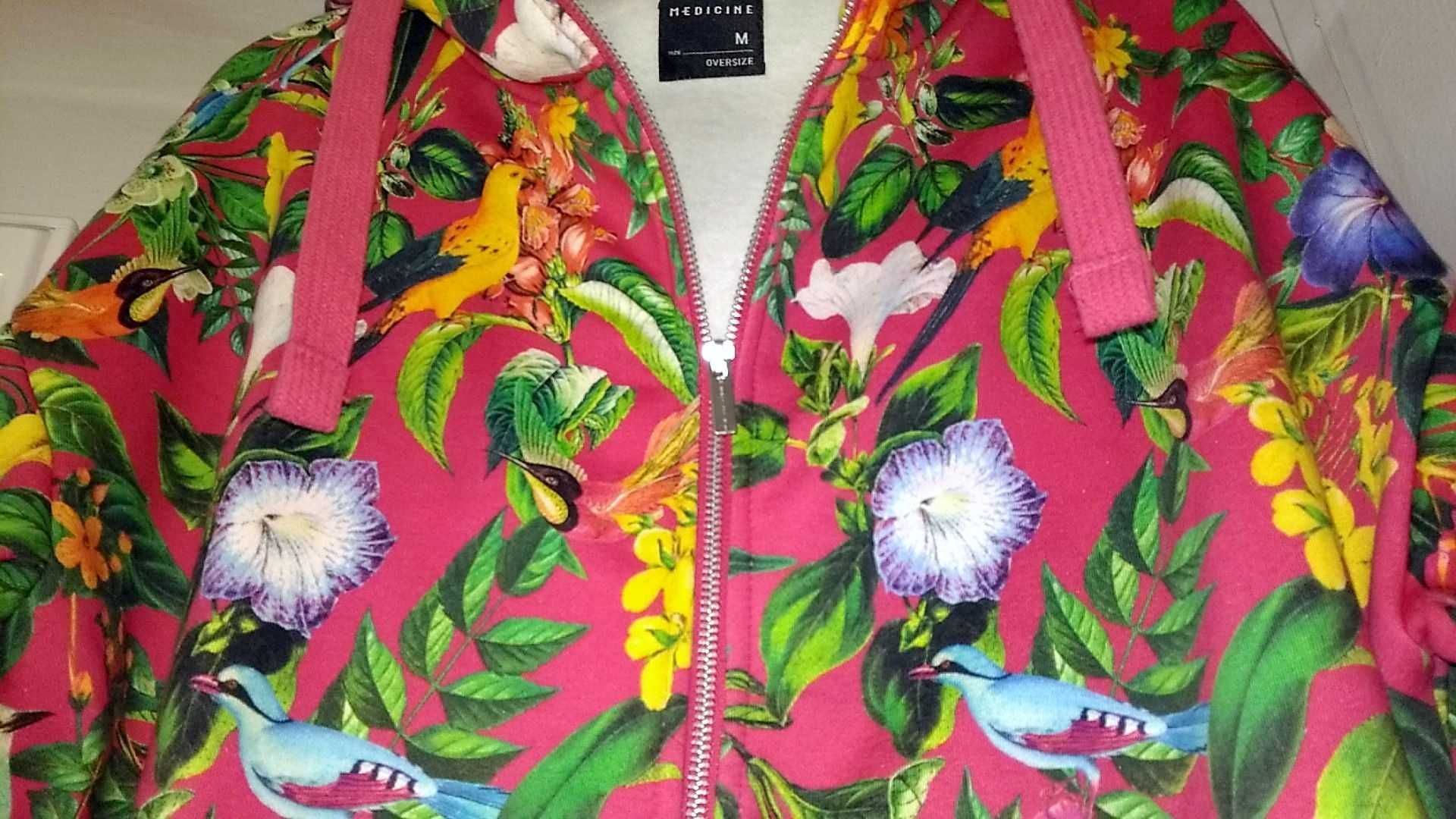 Bluza NOWA Medicine, rozpinana z kapturem, damska, bawełna