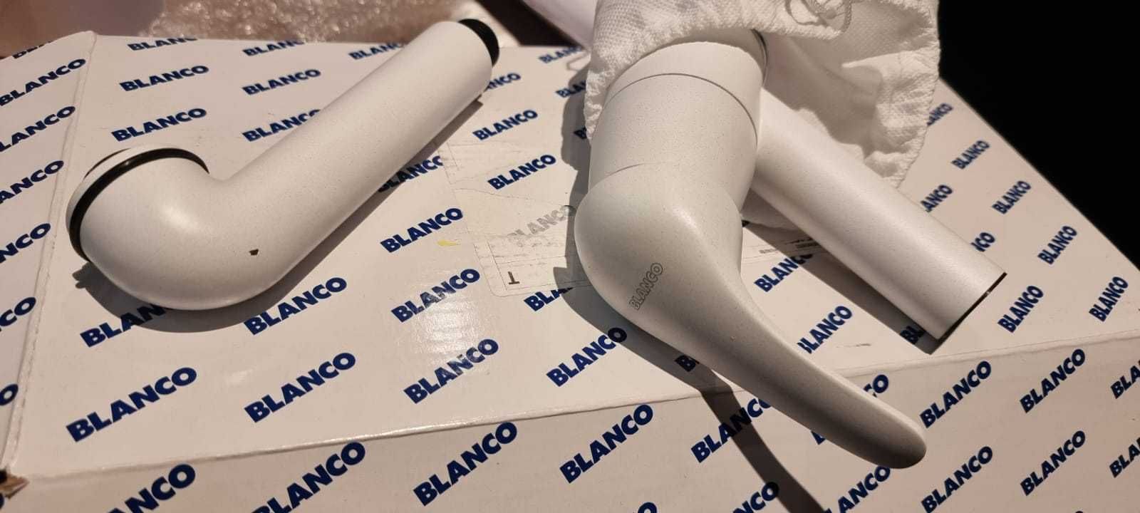 Bateria BLANCO DARAS-S HD  delikatny biały 517.735 Wyciągana wylewka