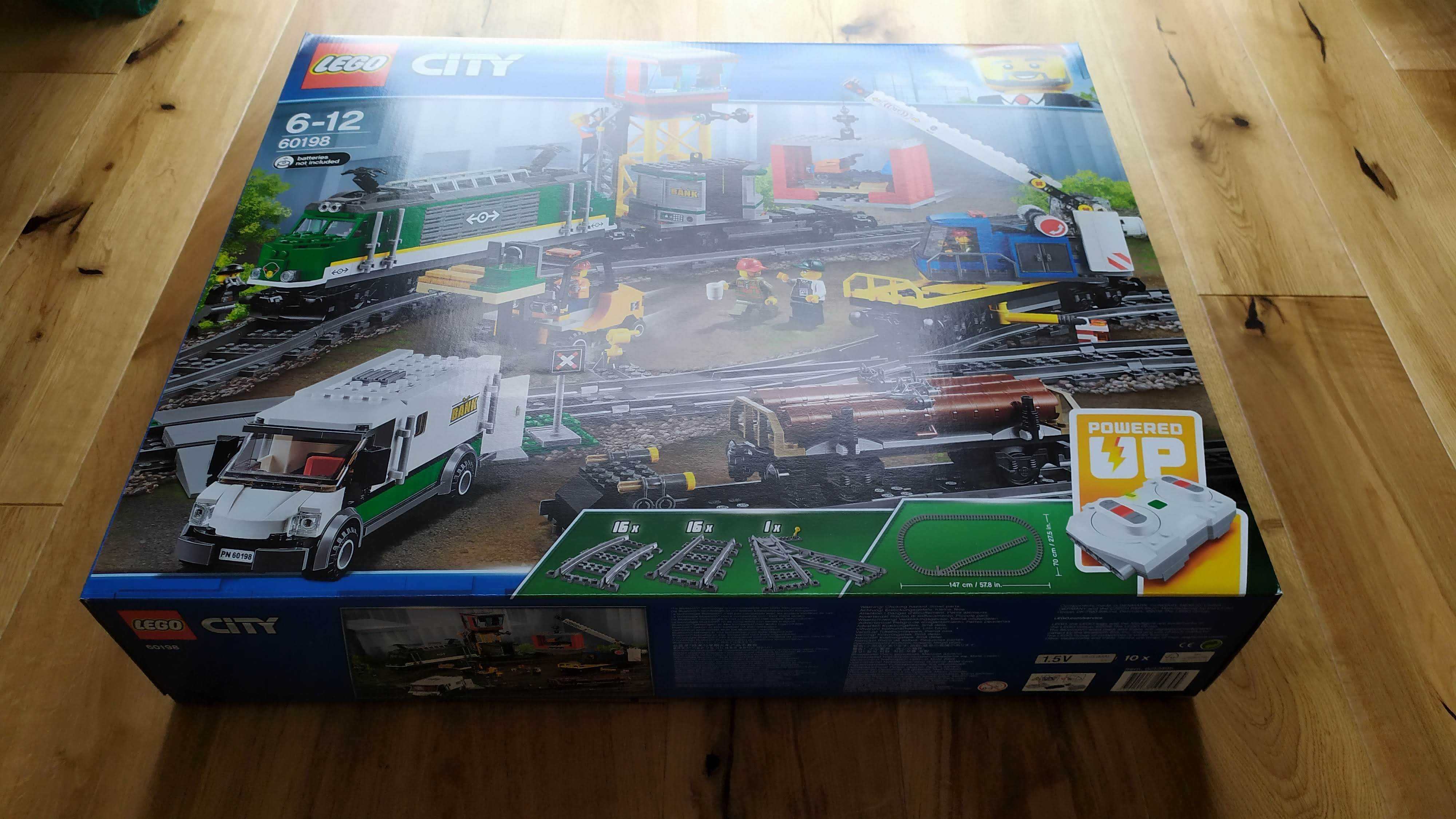 LEGO City 60198 Pociąg towarowy - NOWY