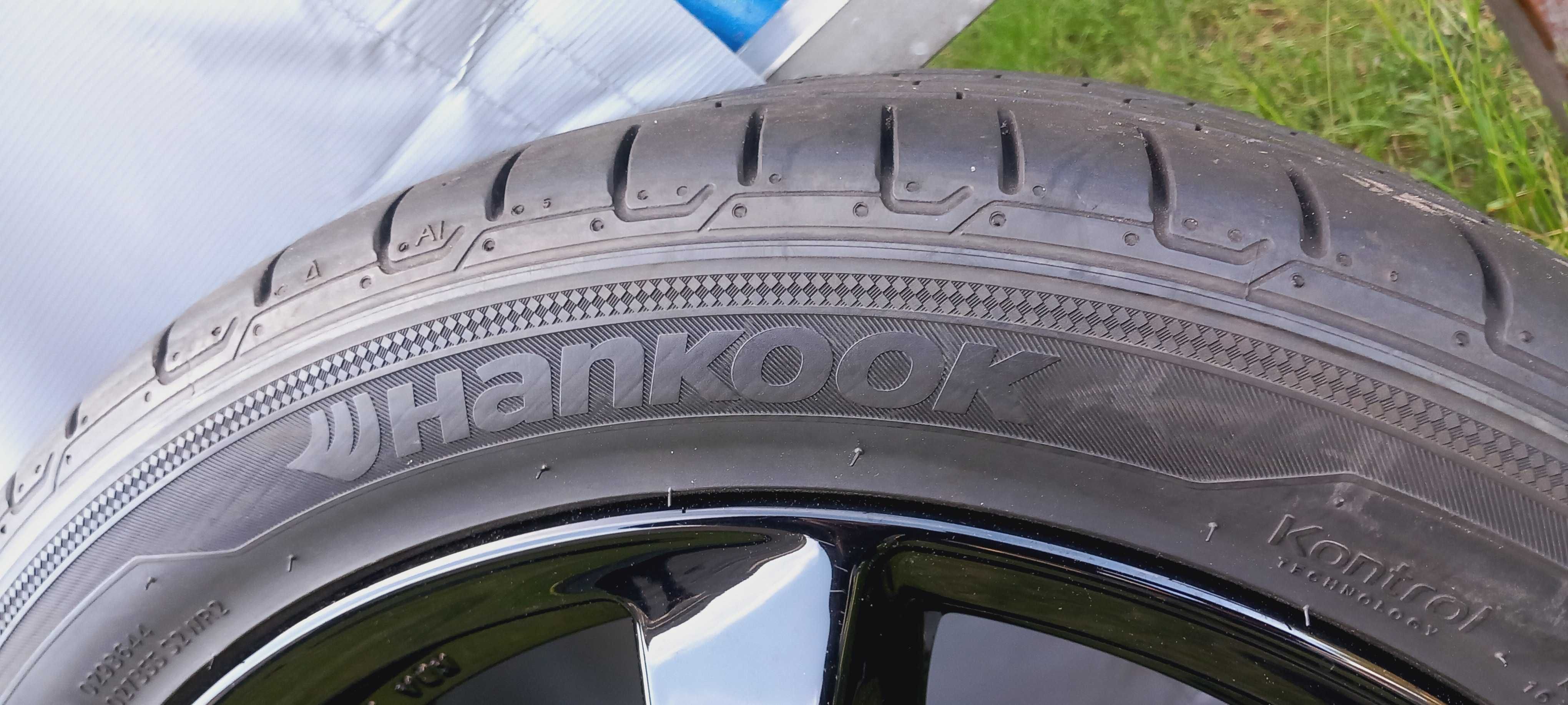Opony lato 4x HANKOOK 225/45R17 91Y , 2019r. Stan bdb
