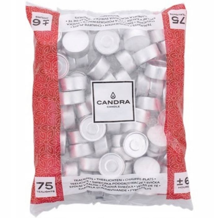 Podgrzewacze Candra 75 szt. łącznie 450 h