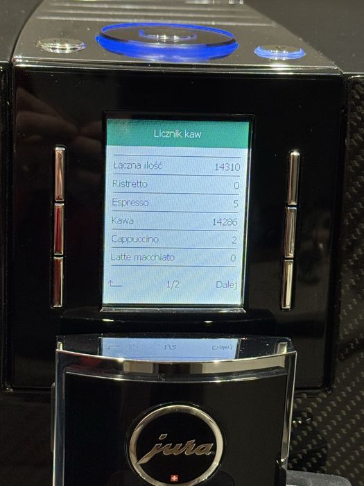 Ekspres do kawy Jura J6 Carbon