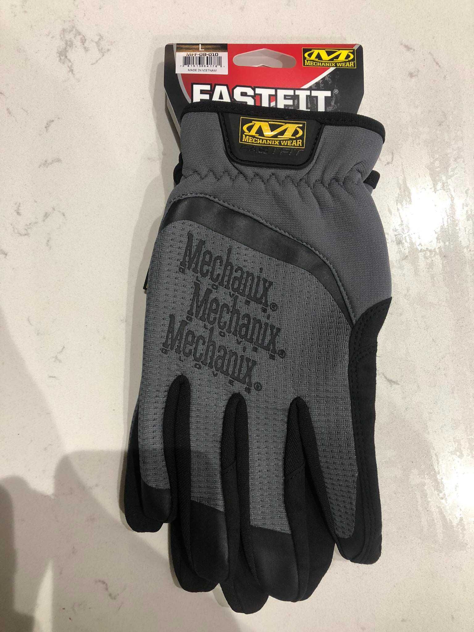 Rękawice taktyczne Mechanix Wear FastFit - Grey rozmiar L