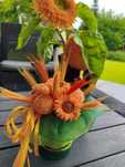 Candle Flower box  wykonany z naturalnych świec sojowych