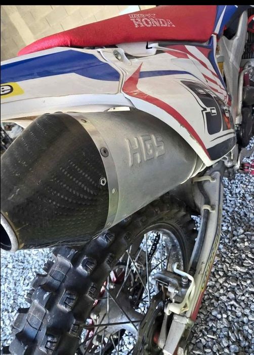 HONDA CRF 250 com 40 horas de uso